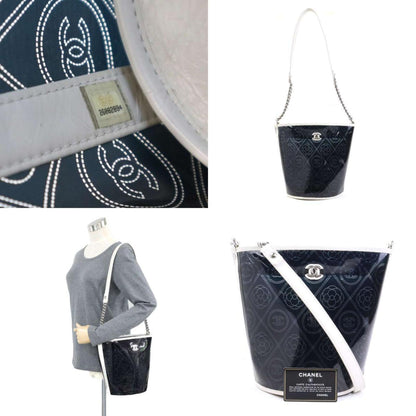 Chanel Black Canvas Sac Seau