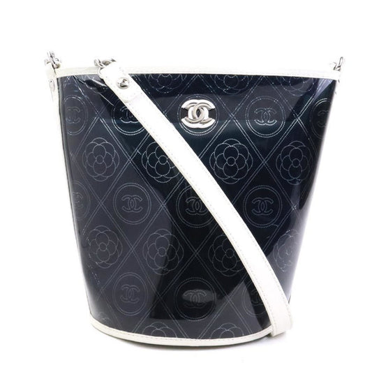 Chanel Black Canvas Sac Seau