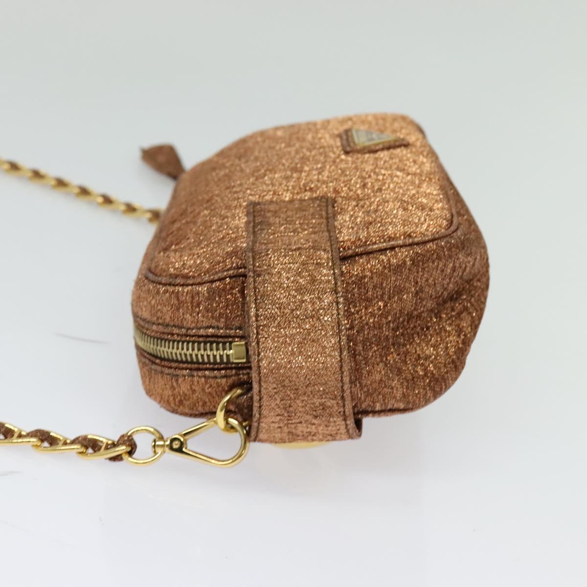 Prada Brown Canvas Shoulder