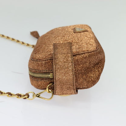 Prada Brown Canvas Shoulder