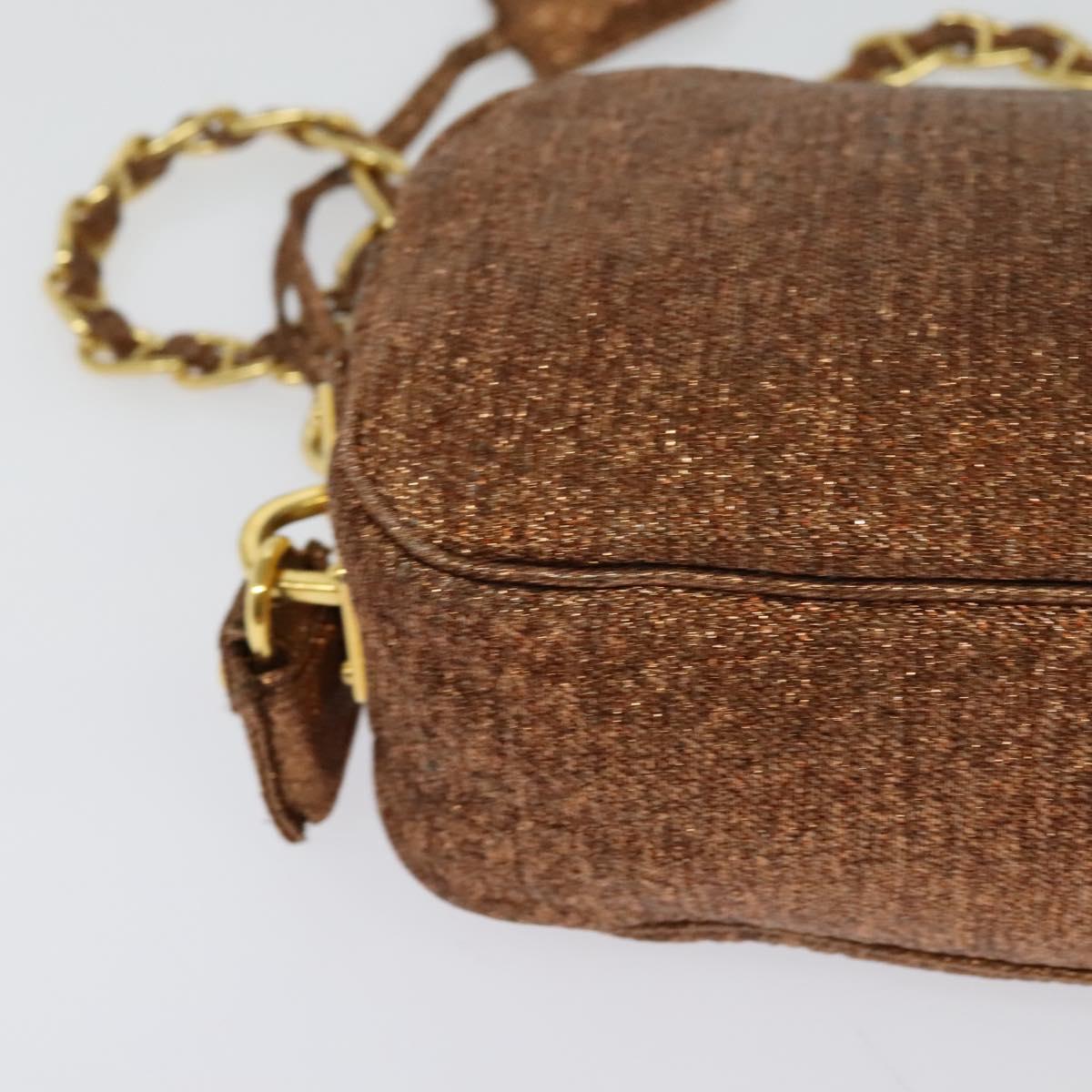 Prada Brown Canvas Shoulder