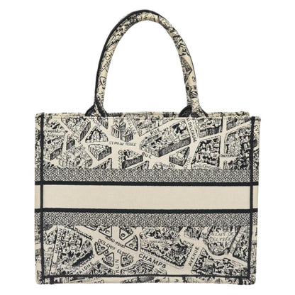 Dior Black Canvas Book Tote