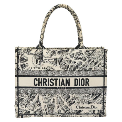 Dior Black Canvas Book Tote