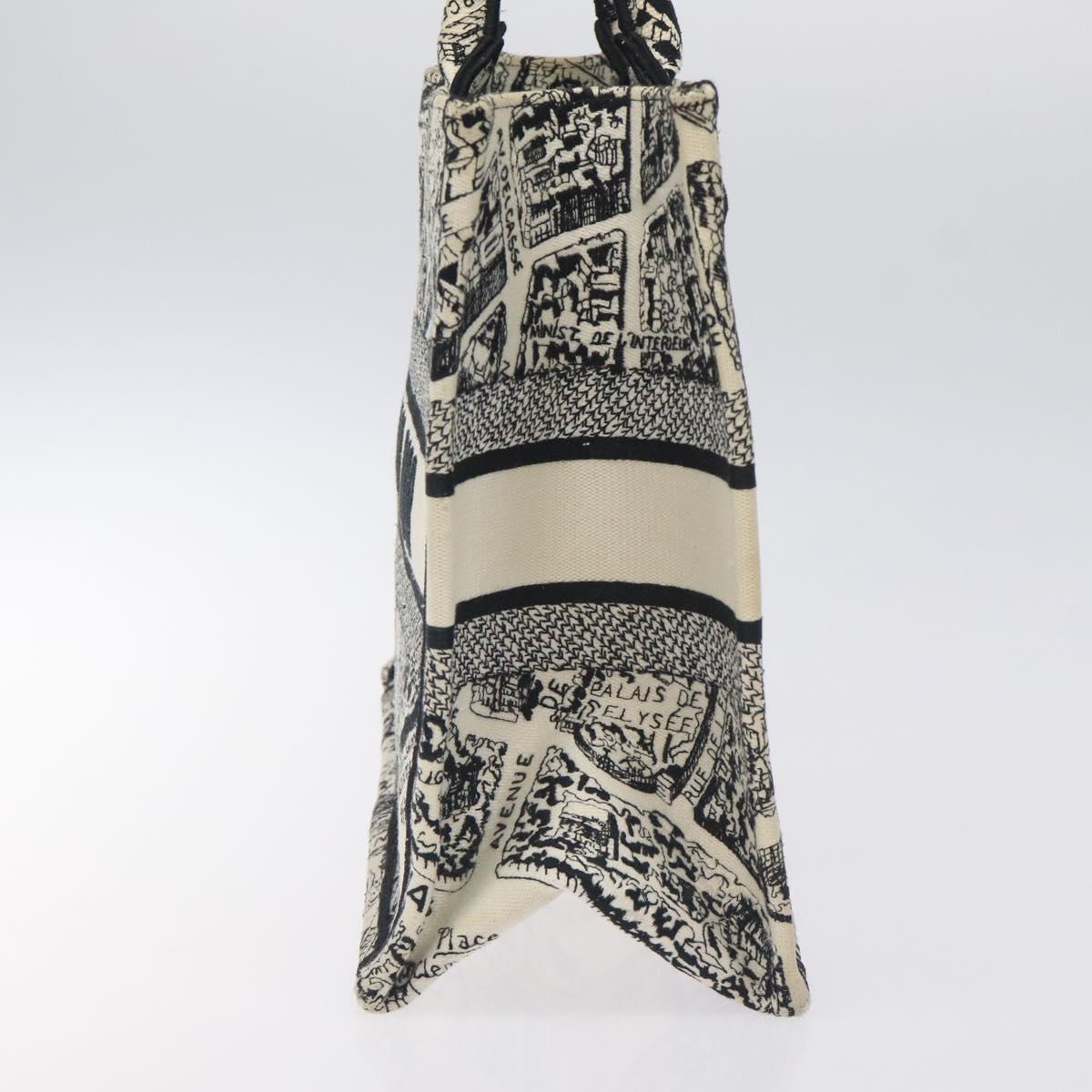 Dior Black Canvas Book Tote