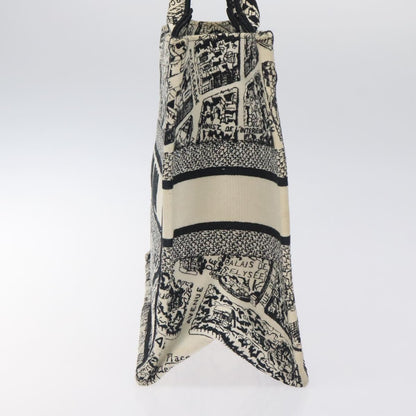 Dior Black Canvas Book Tote