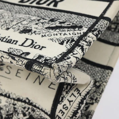 Dior Black Canvas Book Tote