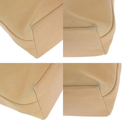 Chanel Brown Leather Chain Handle 2-way Flap Bag
