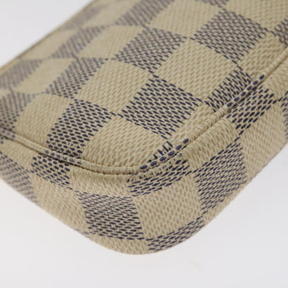 Louis Vuitton White Canvas Pochette Accessoires