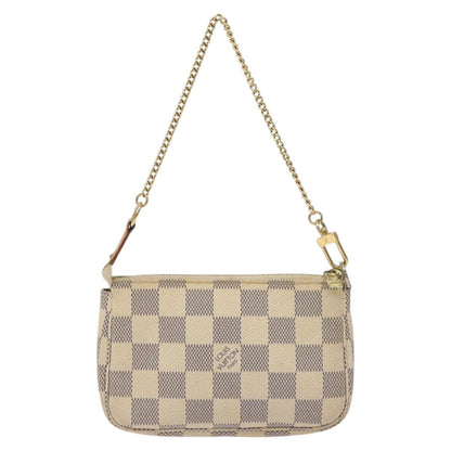 Louis Vuitton White Canvas Pochette Accessoires