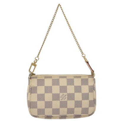 Louis Vuitton White Canvas Pochette Accessoires