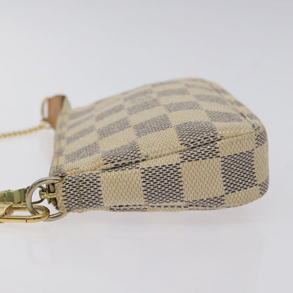 Louis Vuitton White Canvas Pochette Accessoires