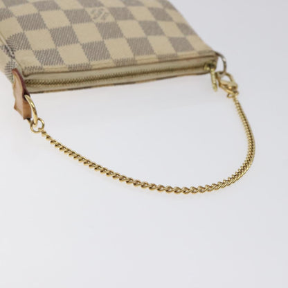 Louis Vuitton White Canvas Pochette Accessoires