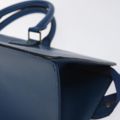 Louis Vuitton Blue Leather Triangle Epi