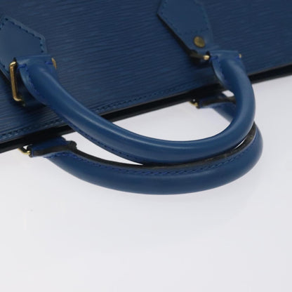 Louis Vuitton Blue Leather Triangle Epi