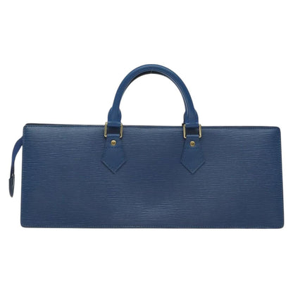 Louis Vuitton Blue Leather Triangle Epi