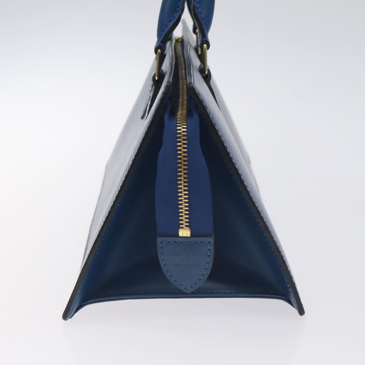 Louis Vuitton Blue Leather Triangle Epi