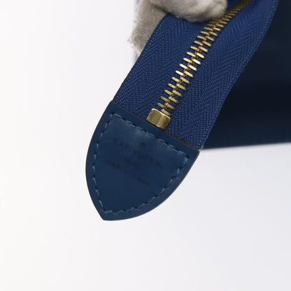 Louis Vuitton Blue Leather Triangle Epi