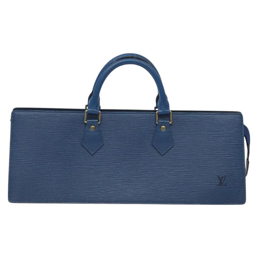Louis Vuitton Blue Leather Triangle Epi
