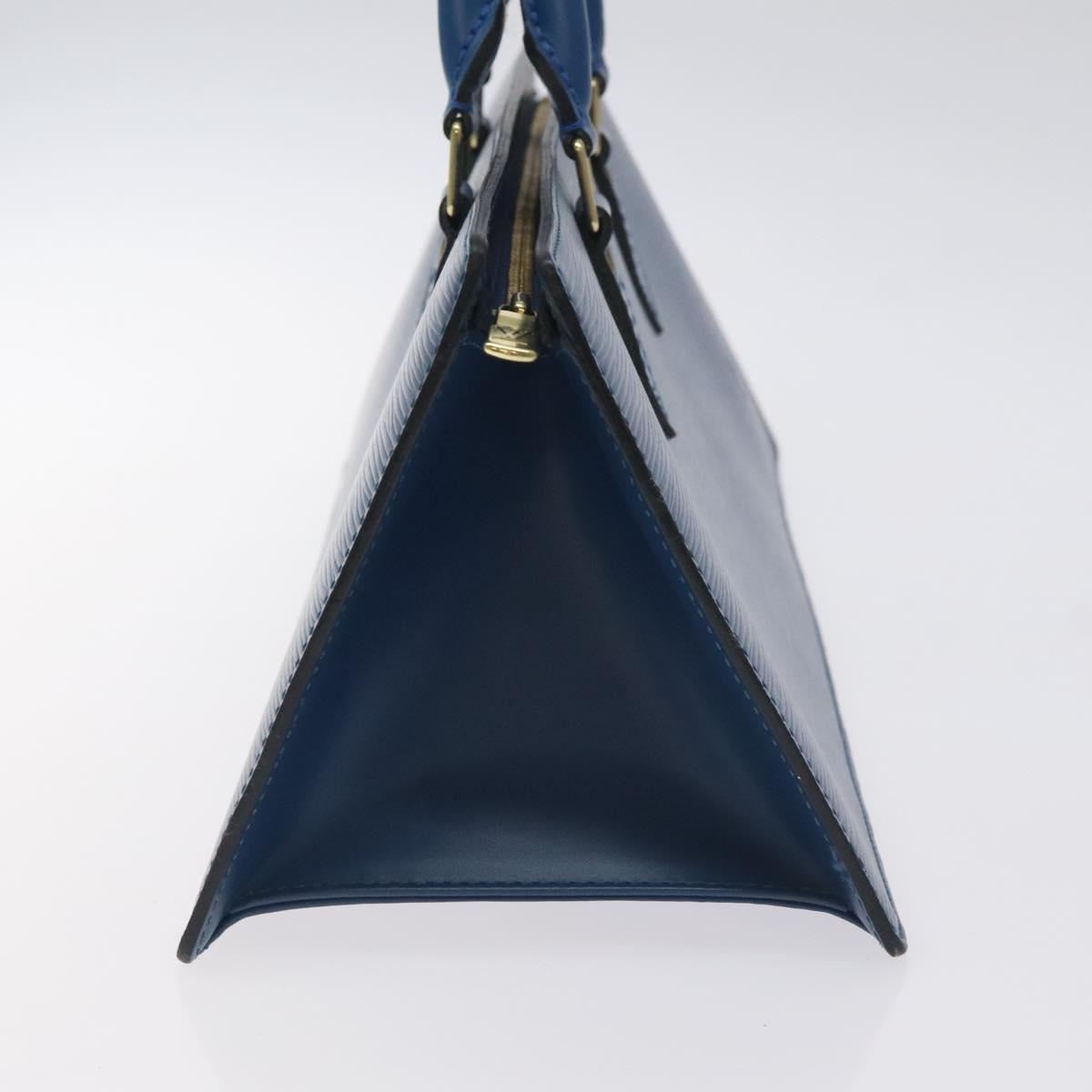 Louis Vuitton Blue Leather Triangle Epi