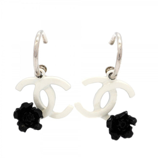 Chanel Silver Metal Camellia
