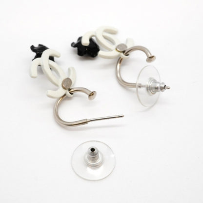 Chanel Silver Metal Coco Mark