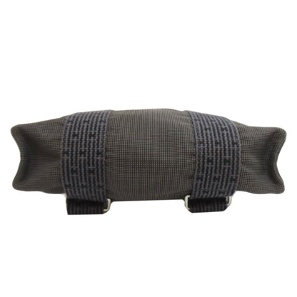 Hermès Gray Canvas Herline