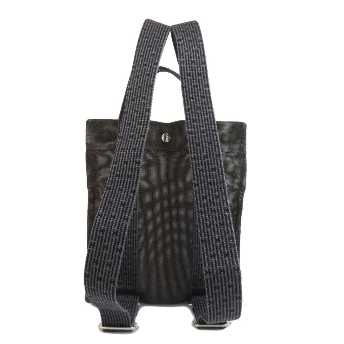 Hermès Gray Canvas Herline