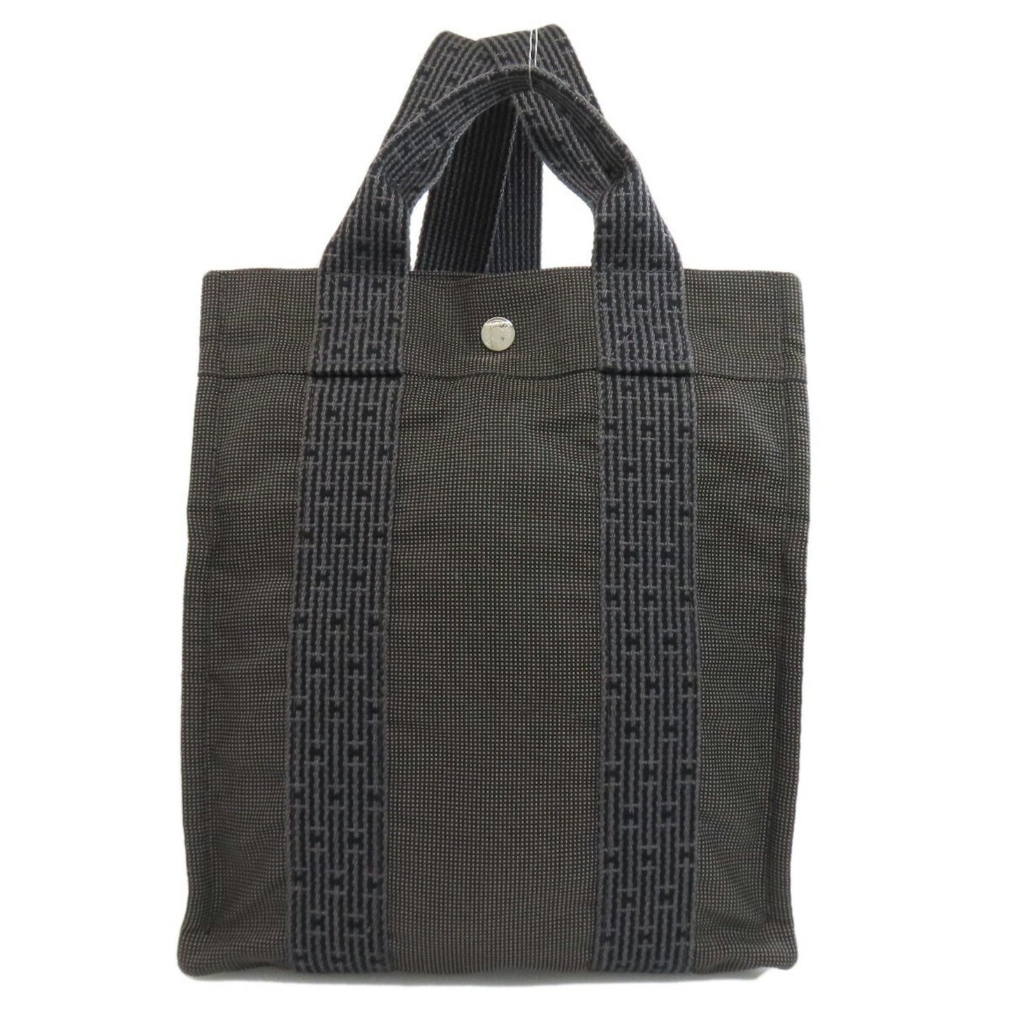 Hermès Gray Canvas Herline