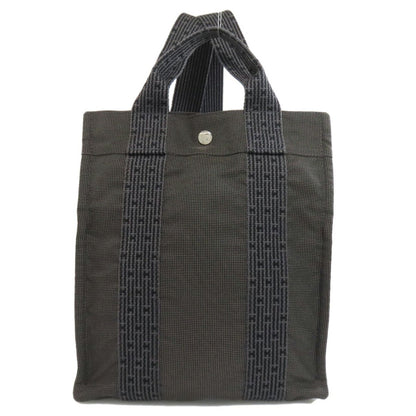 Hermès Gray Canvas Herline