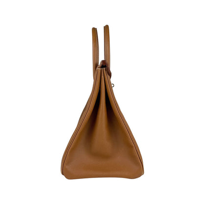 Hermès Brown Leather Birkin 35