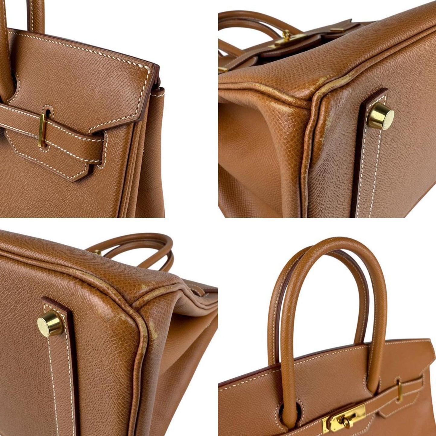 Hermès Brown Leather Birkin 35