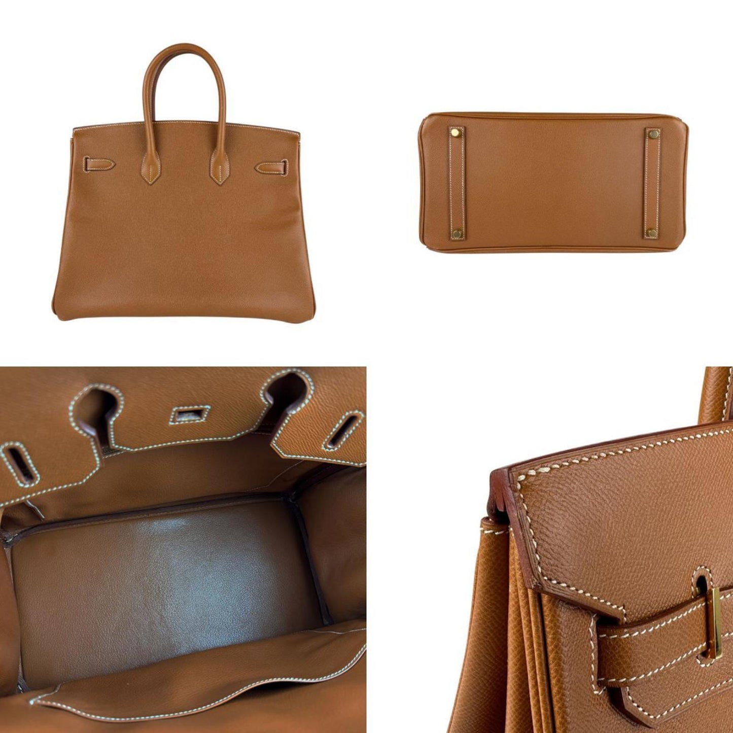 Hermès Brown Leather Birkin 35
