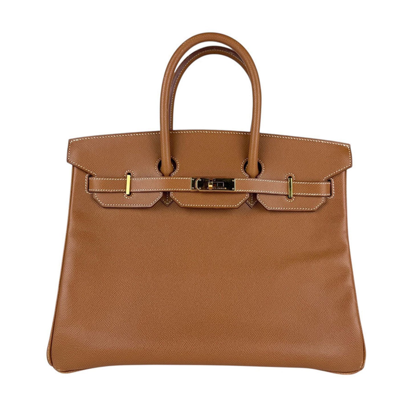 Hermès Brown Leather Birkin 35