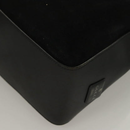 Gucci Black Suede Hobo