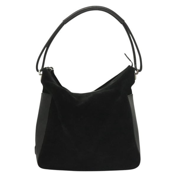 Chanel Black Canvas Sac Seau