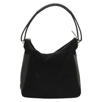 Gucci Black Suede Hobo