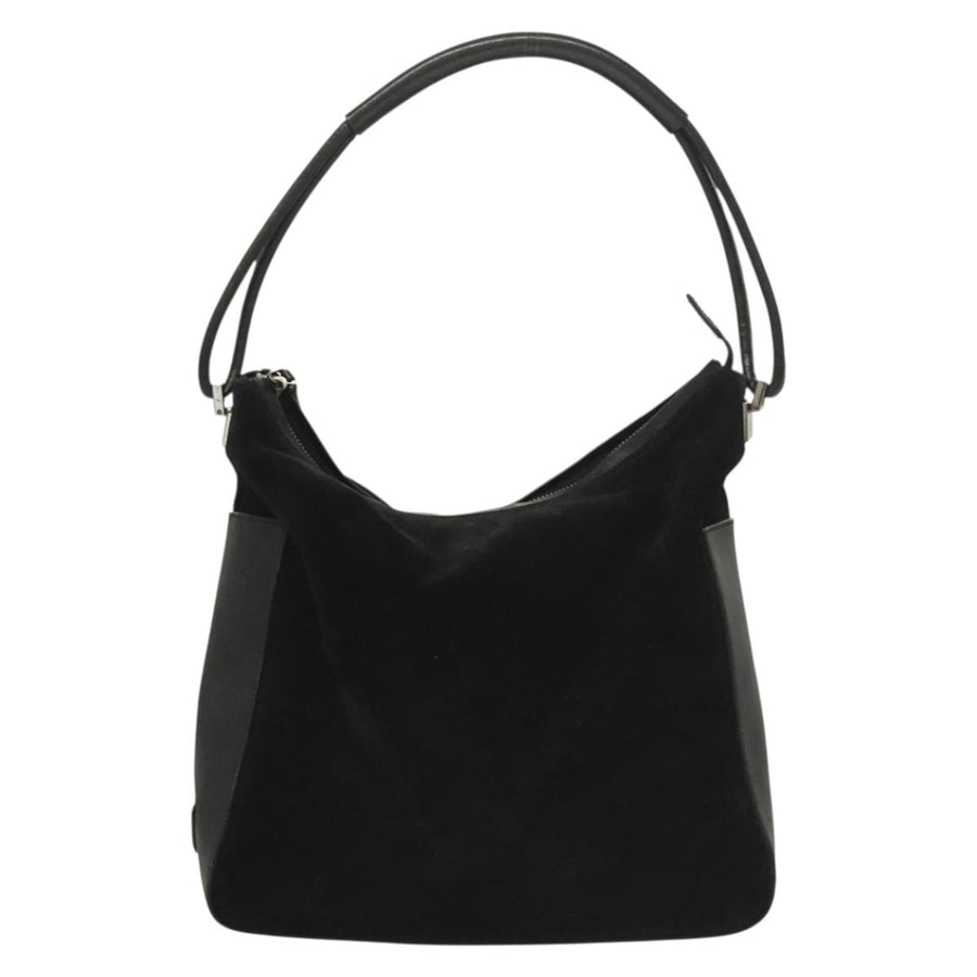 Gucci Black Suede Hobo