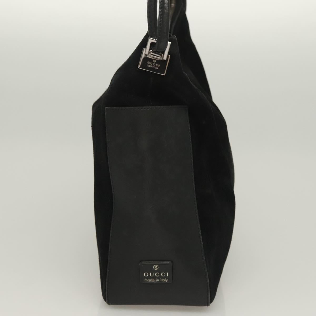 Gucci Black Suede Hobo