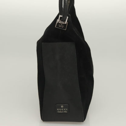 Gucci Black Suede Hobo