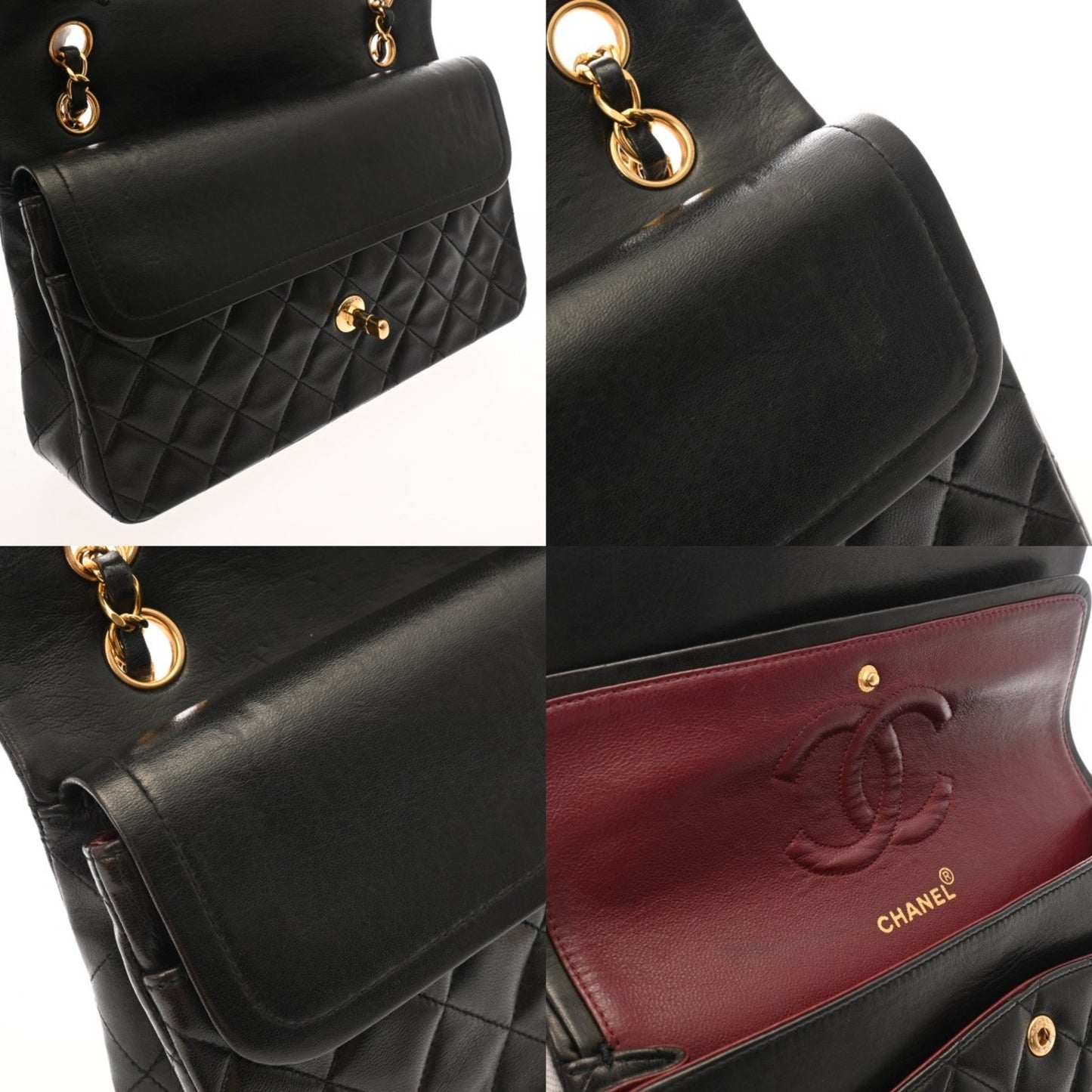 Chanel Black Leather Timeless