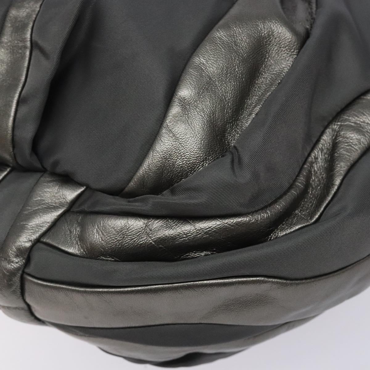 Prada Black Synthetic Tessuto
