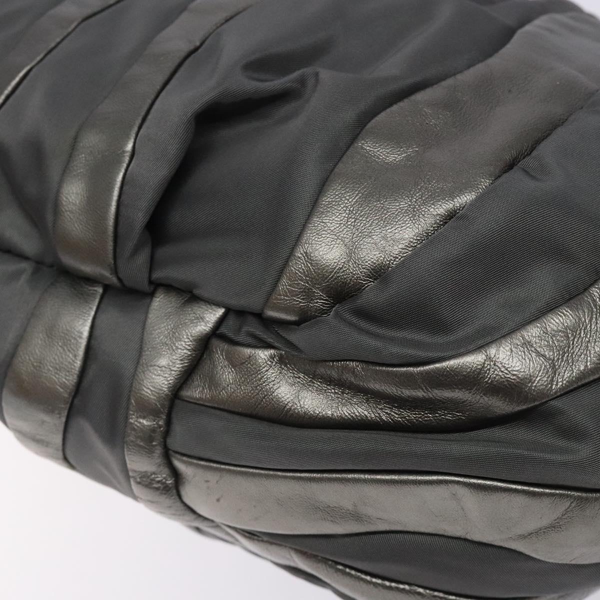 Prada Black Synthetic Tessuto