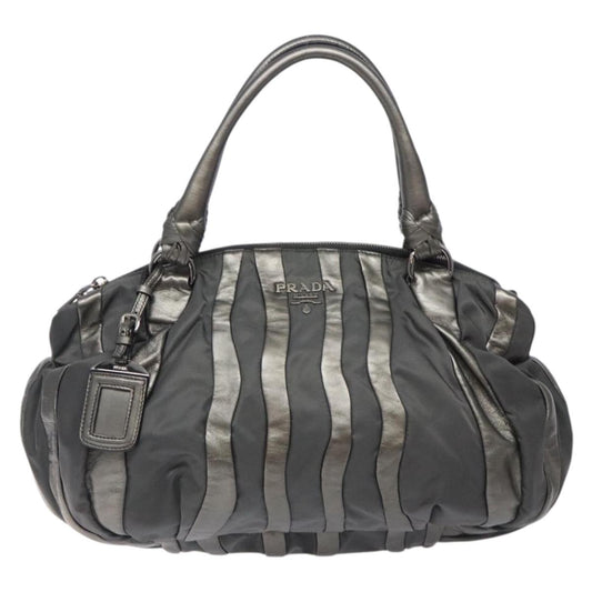 Prada Black Synthetic Tessuto