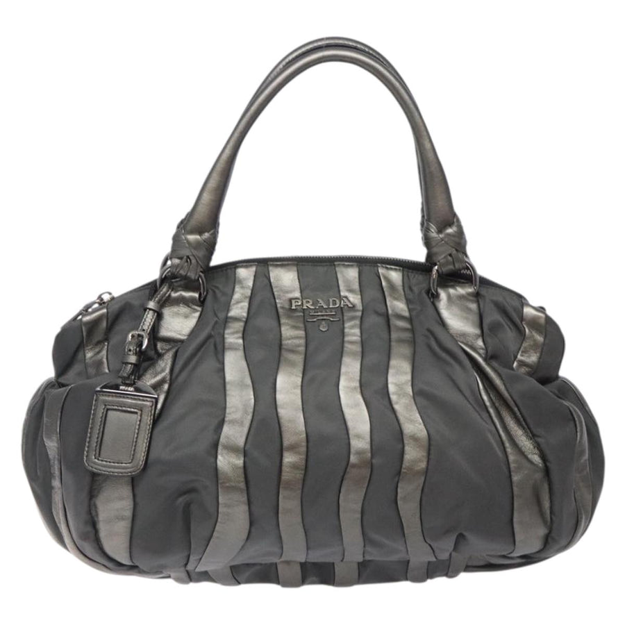 Prada Black Synthetic Tessuto
