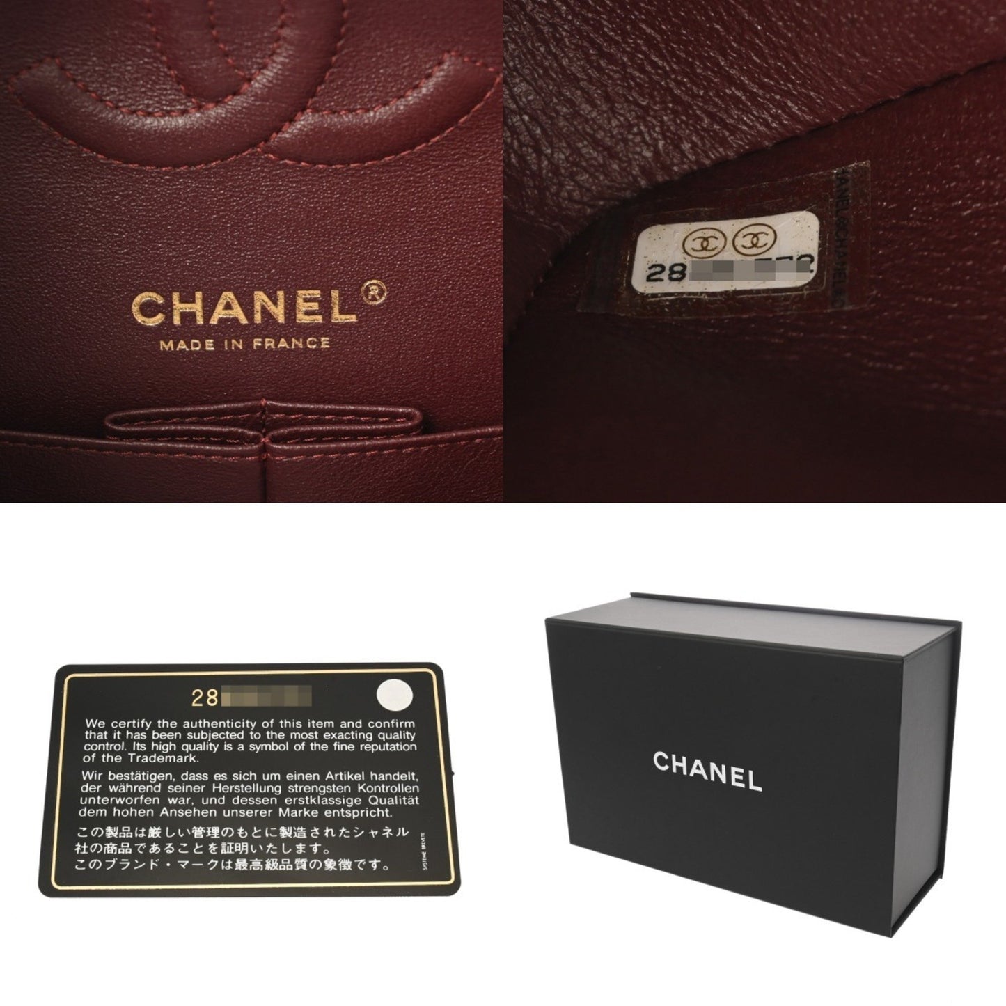 Chanel Black Leather Timeless