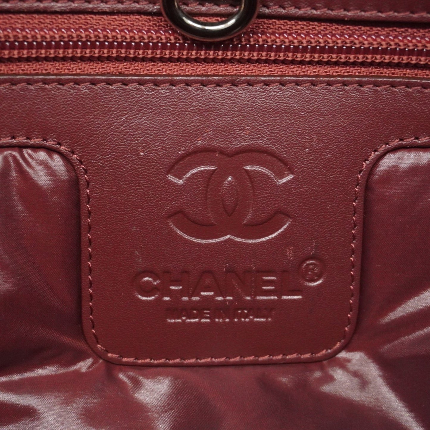 Chanel Black Nylon Coco Cocoon
