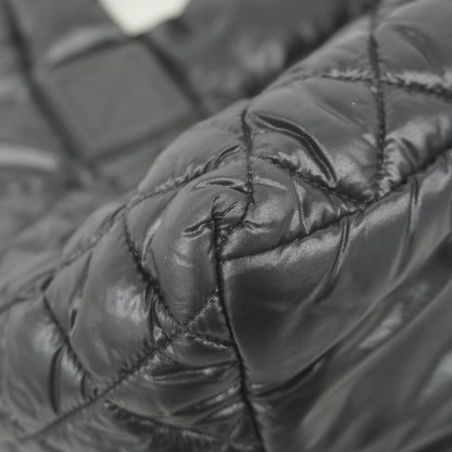 Chanel Black Nylon Coco Cocoon
