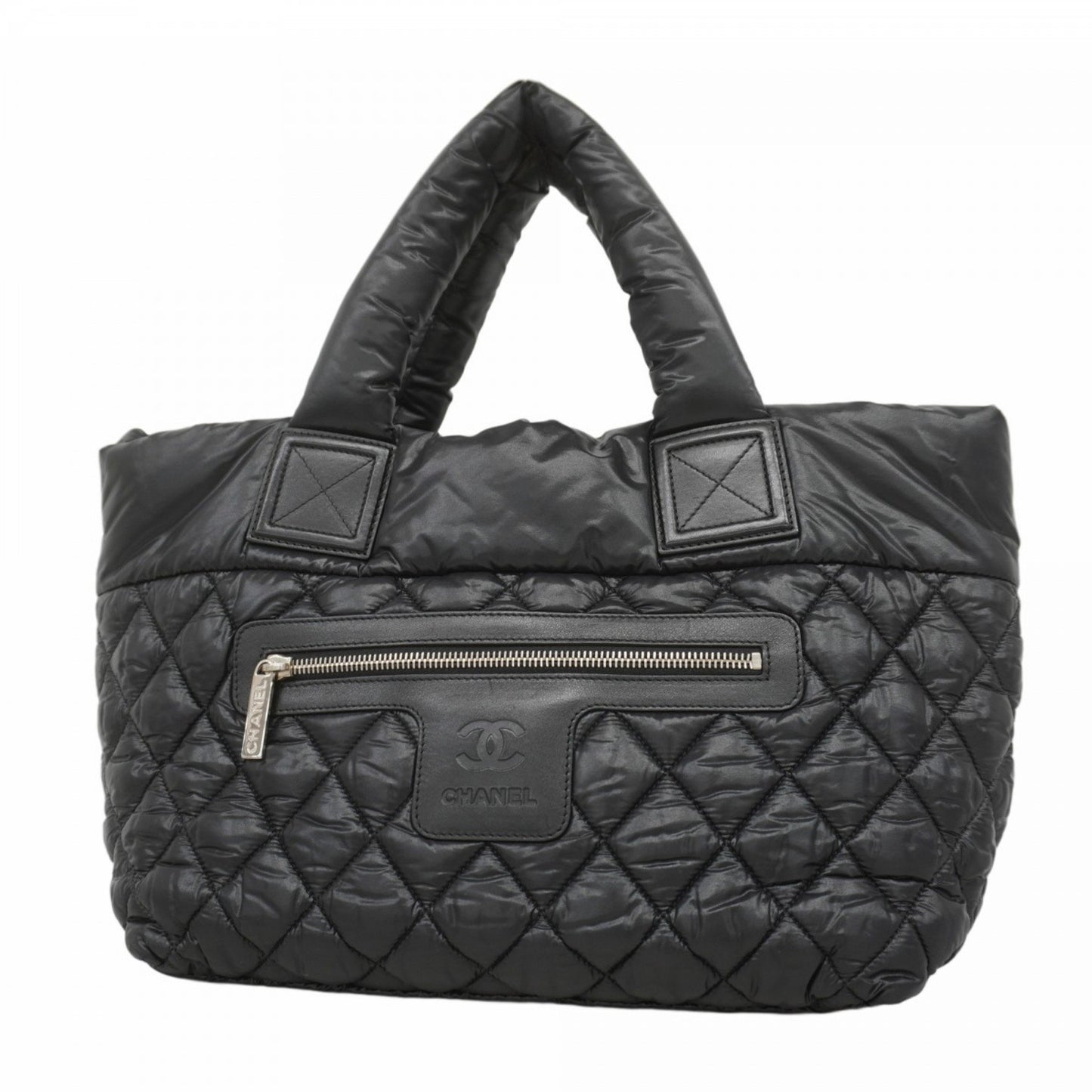 Chanel Black Nylon Coco Cocoon