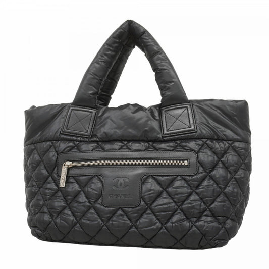 Chanel Black Nylon Coco Cocoon