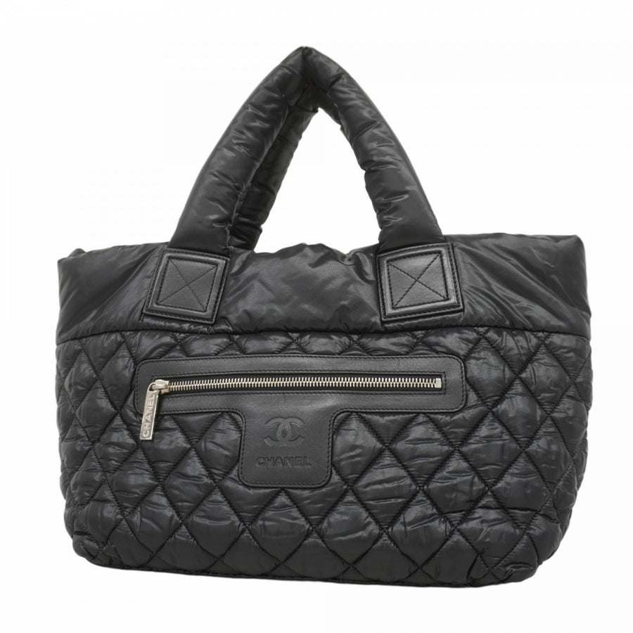 Chanel Black Nylon Coco Cocoon